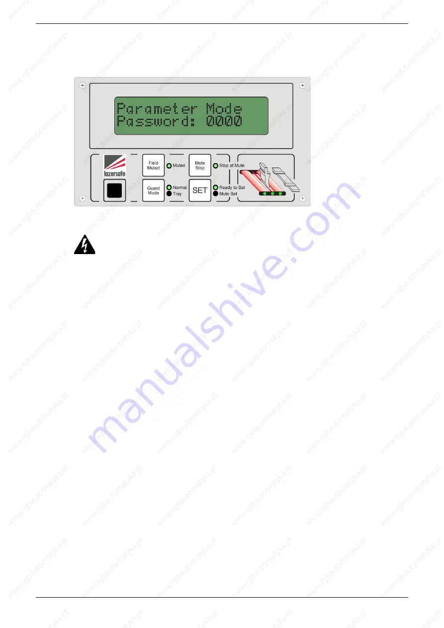 Lazer Safe LZS-003-HS Operation Manual Download Page 36