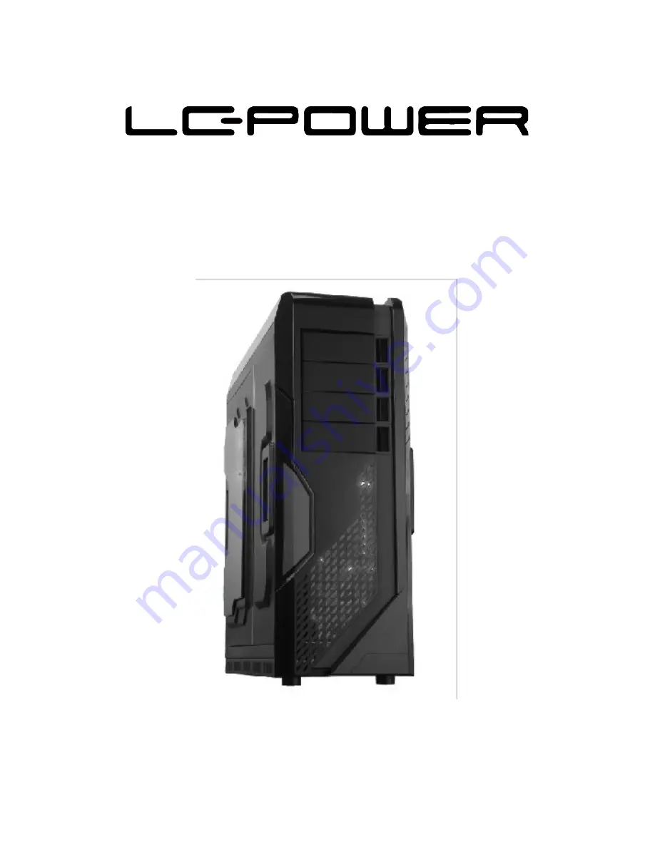 LC-POWER Gaming 978BG Скачать руководство пользователя страница 1