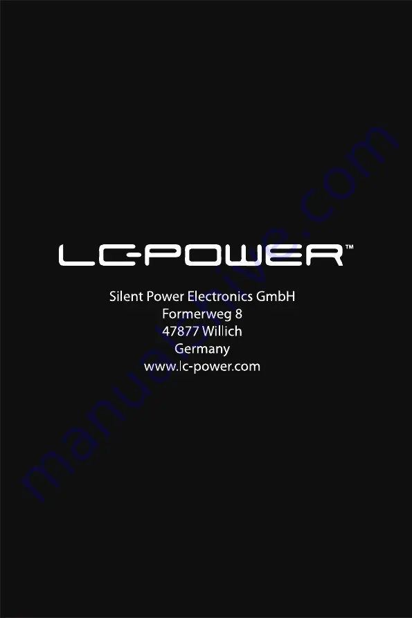 LC-POWER LC-M34-UWQHD-100-C User Manual Download Page 15