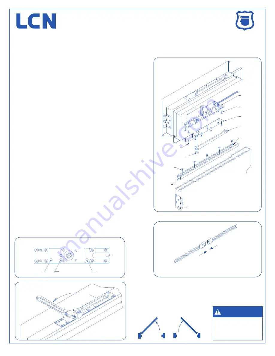 LCN 2210DPS Series Installation Instructions Download Page 1