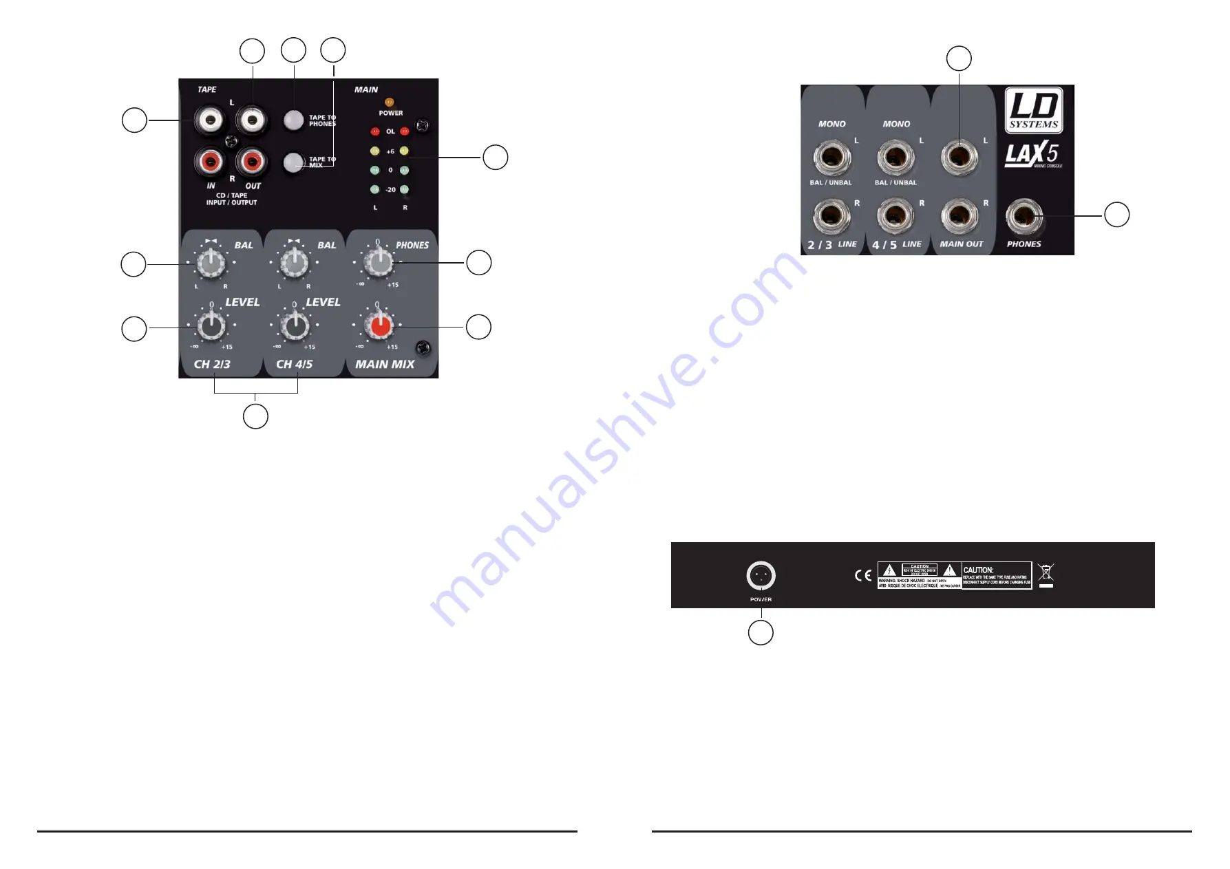 LD LAX5 User Manual Download Page 8