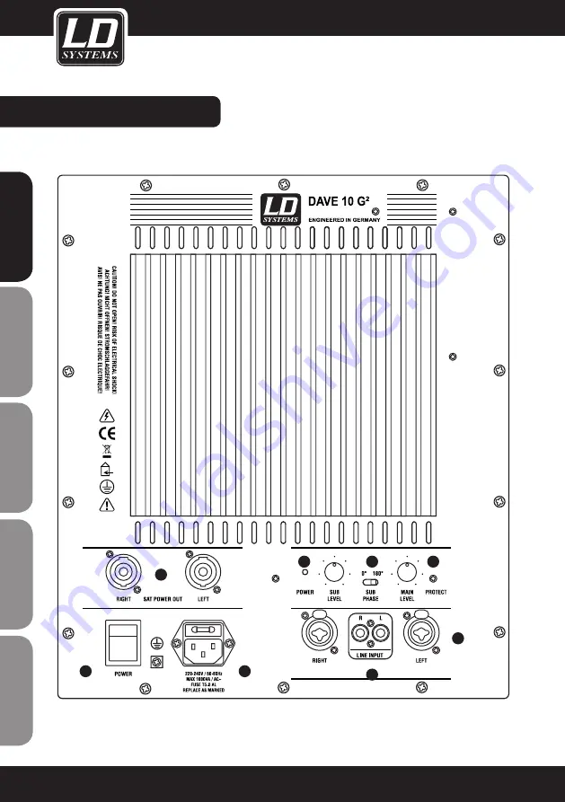 LD LD DAVE G2 Series User Manual Download Page 6