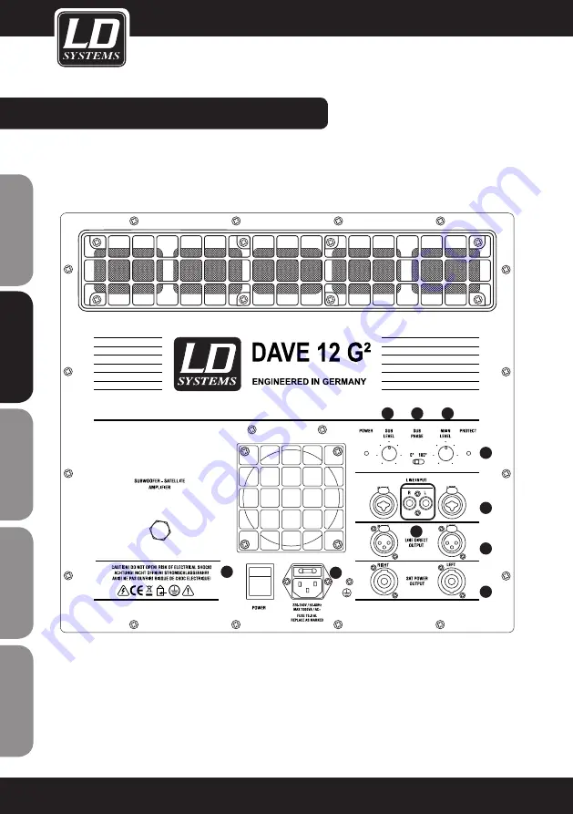 LD LD DAVE G2 Series Скачать руководство пользователя страница 22