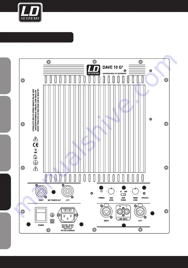 LD LD DAVE G2 Series User Manual Download Page 48