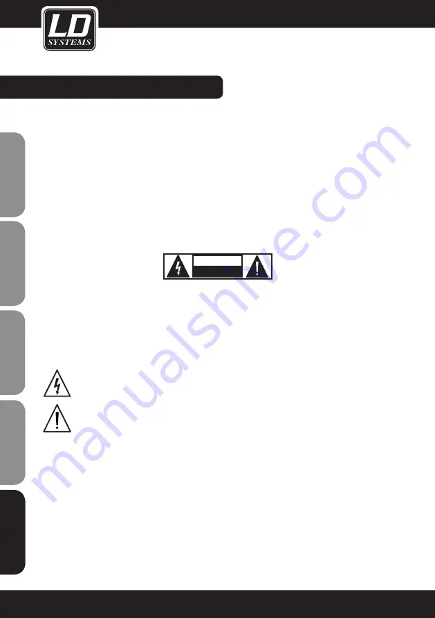 LD LD DAVE G2 Series User Manual Download Page 62