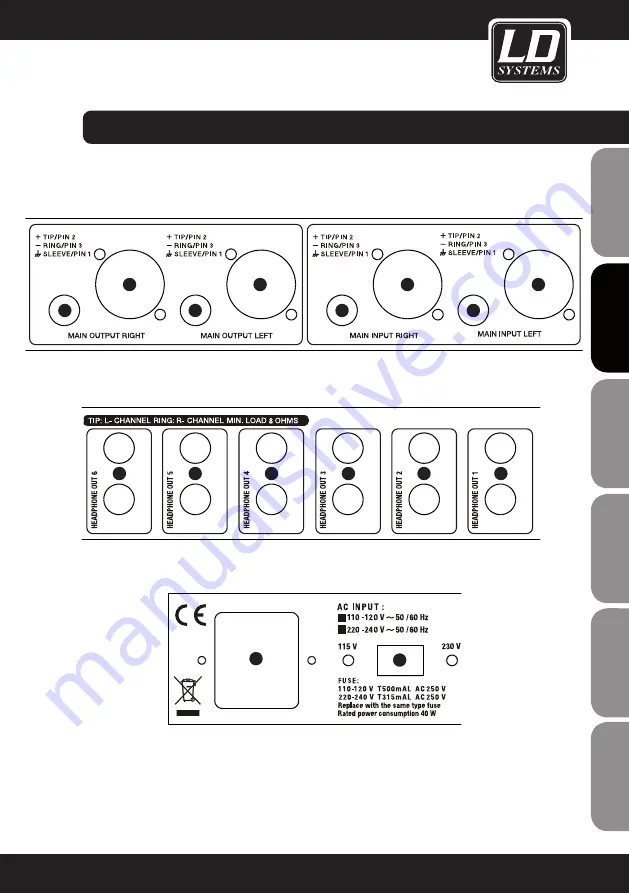 LD LDHPA6 User Manual Download Page 23