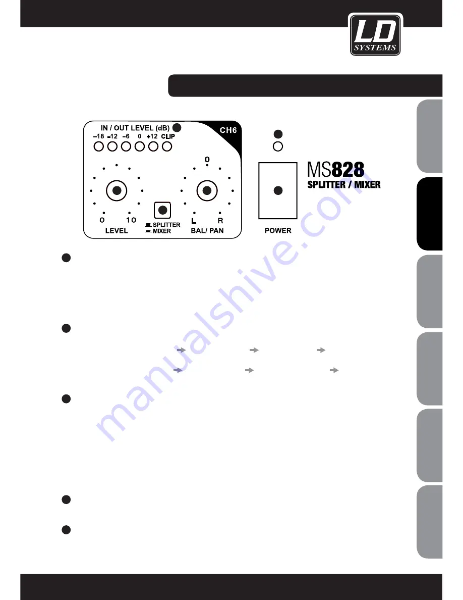 LD LDMS828 Скачать руководство пользователя страница 25