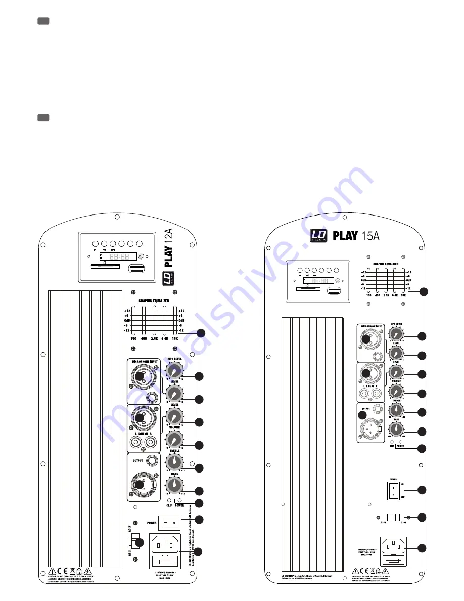 LD LDPLAY SERIES User Manual Download Page 10