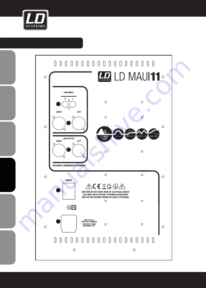 LD MAUI 11 User Manual Download Page 70