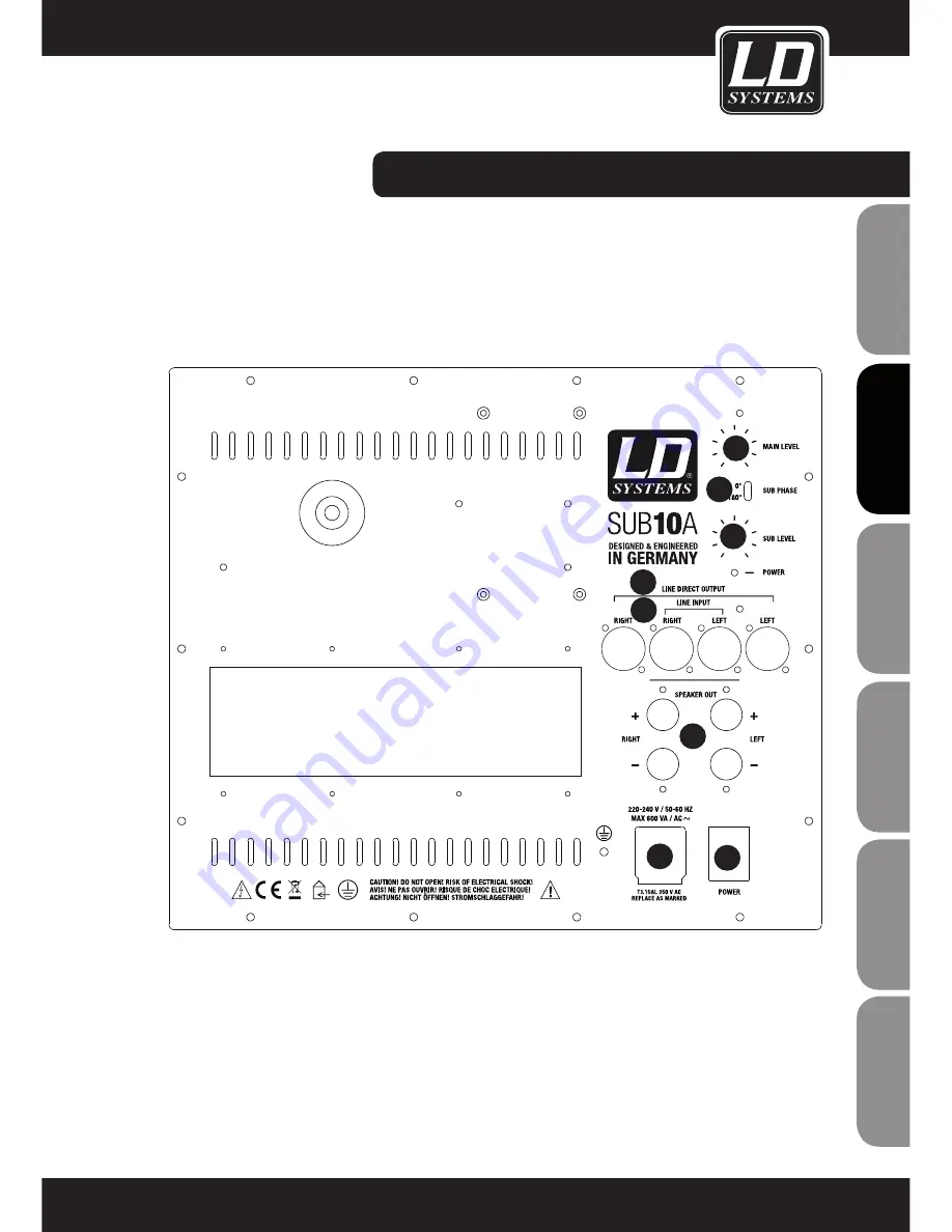 LD SAT242 User Manual Download Page 37