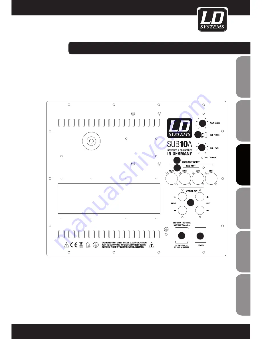 LD SAT242 User Manual Download Page 59