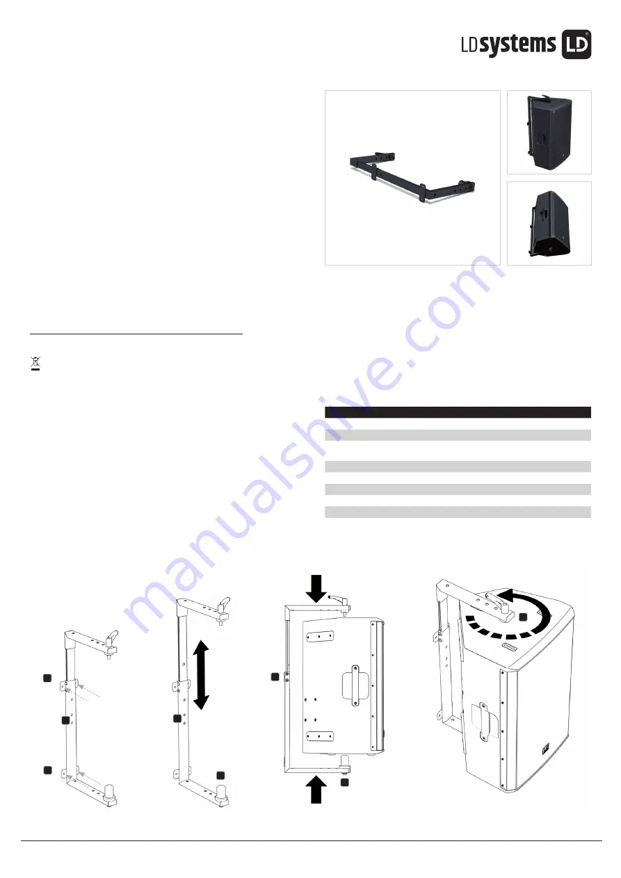 LD STINGER G3 WMB Quick Start Manual Download Page 2