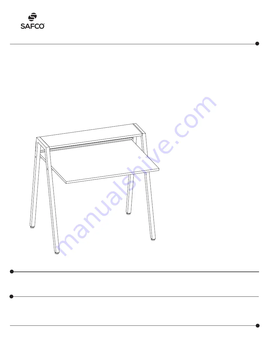 LDI Spaces SAFCO 1951 Assembly Instructions Download Page 1