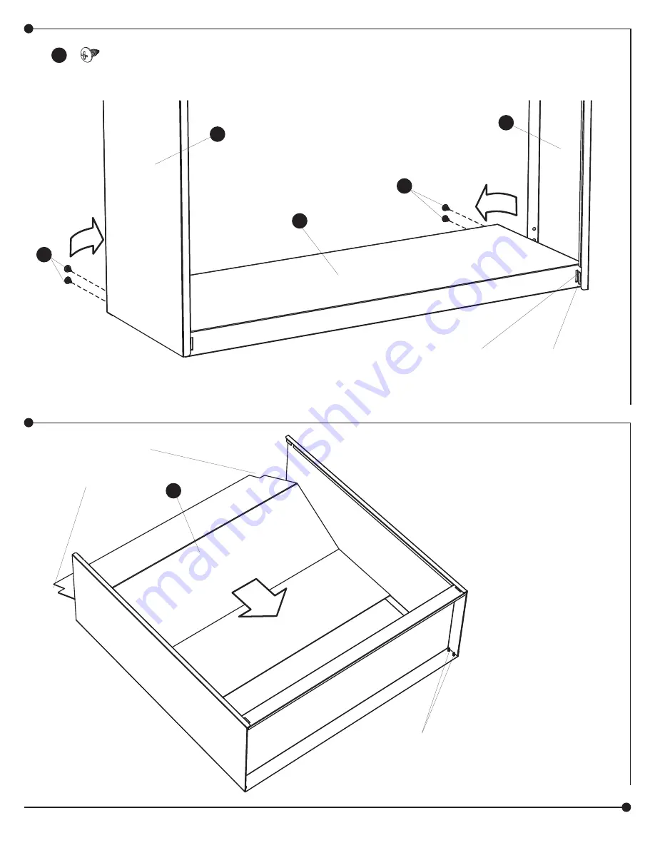 LDI Spaces SAFCO E-Z Stor 9274 Assembly Instructions Manual Download Page 4