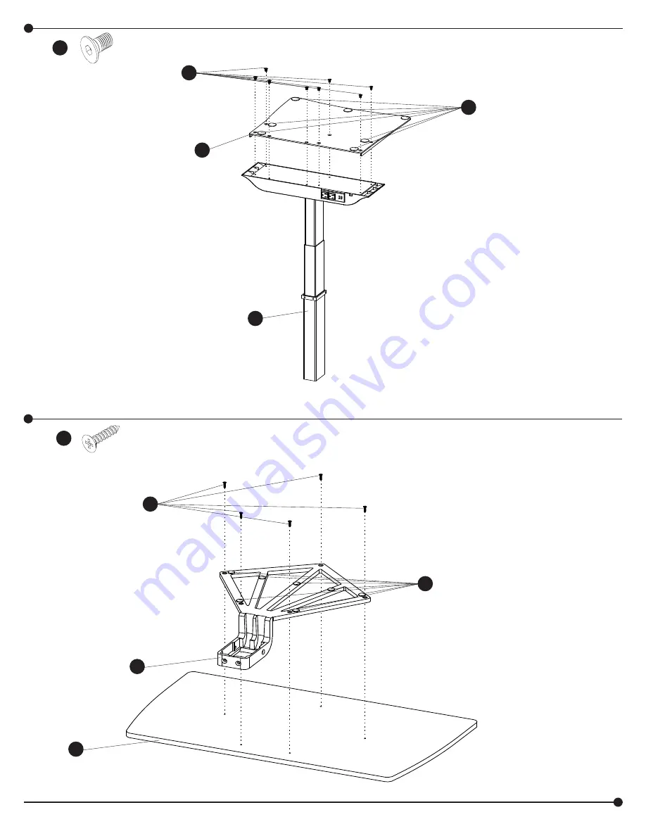 LDI MAYLINE SAFCO FOCAL Soar 2191 Скачать руководство пользователя страница 4