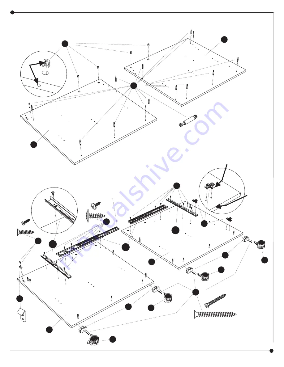 LDI SAFCO 8925 Assembly Instructions Manual Download Page 4