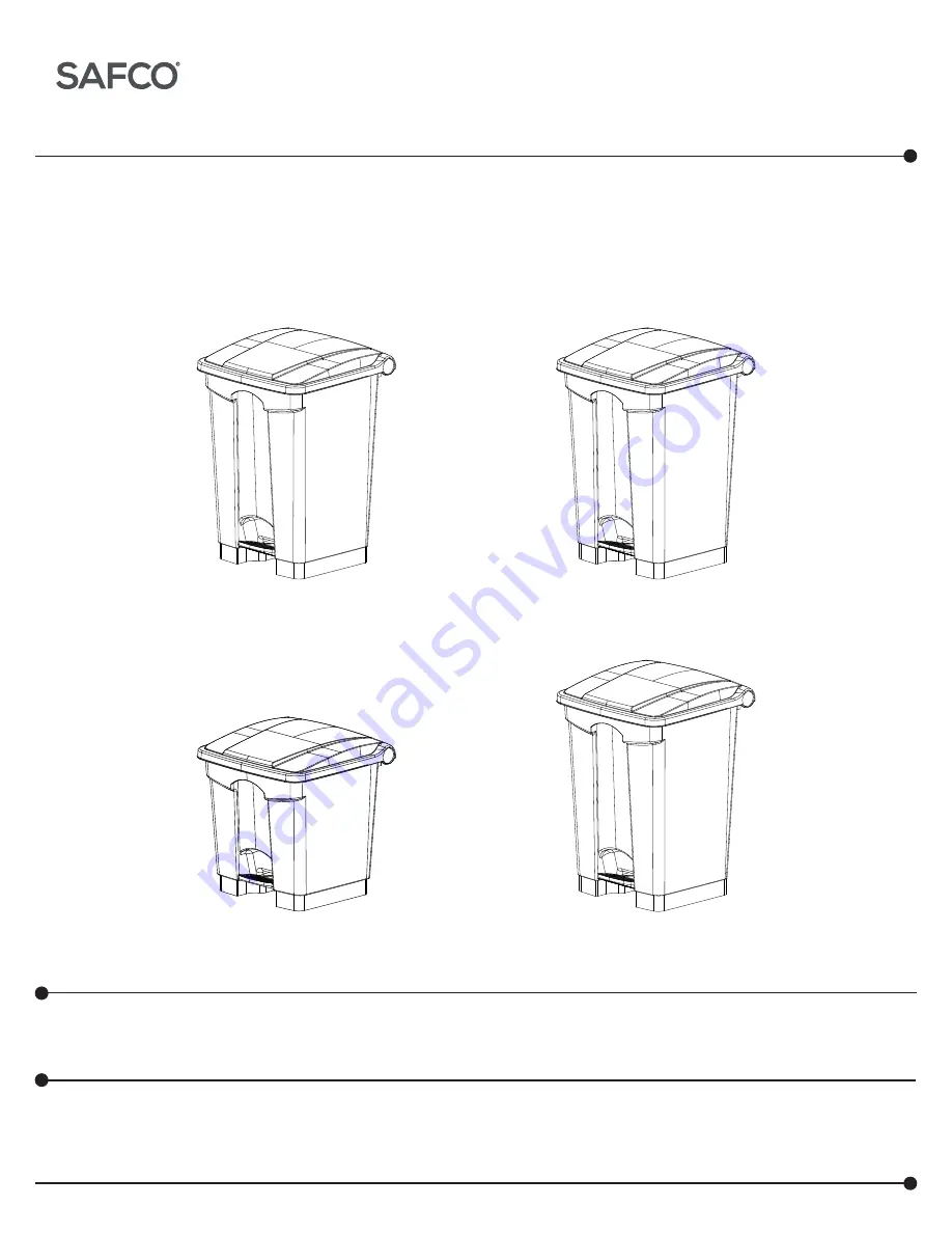 LDI Safco 9922 Instructions Download Page 1