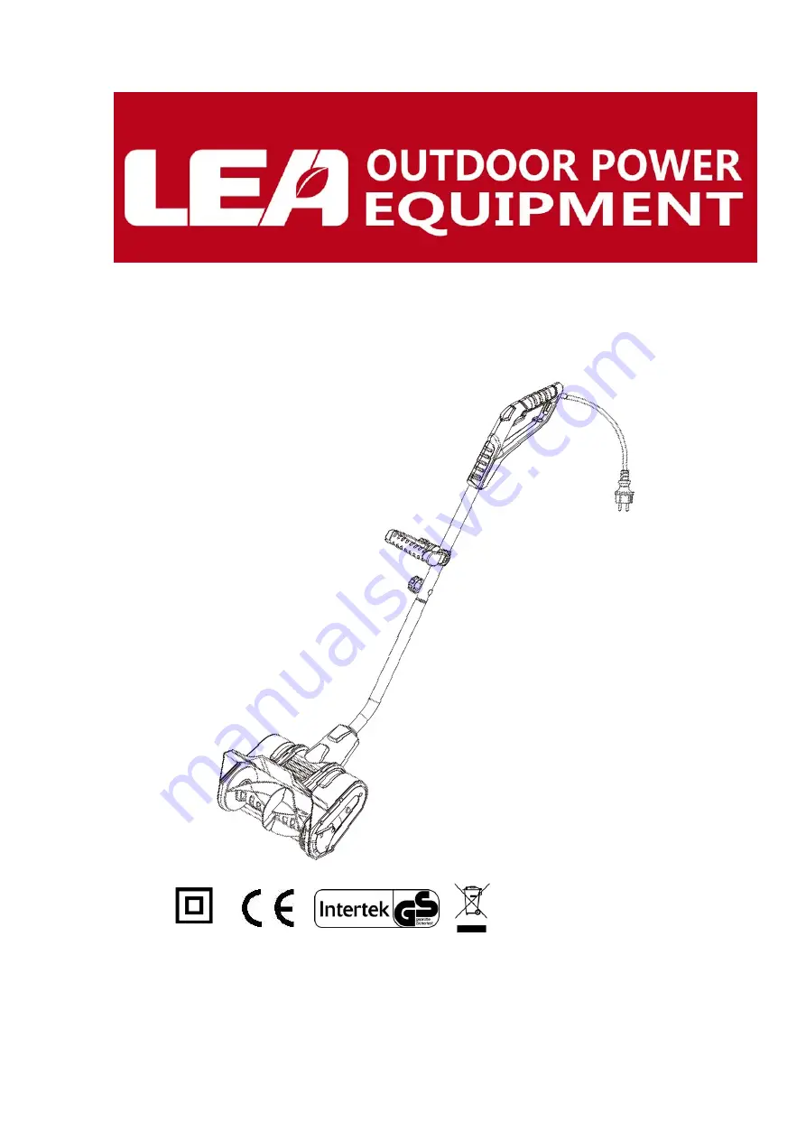 Lea LE60130-30 Instruction Manual Download Page 1