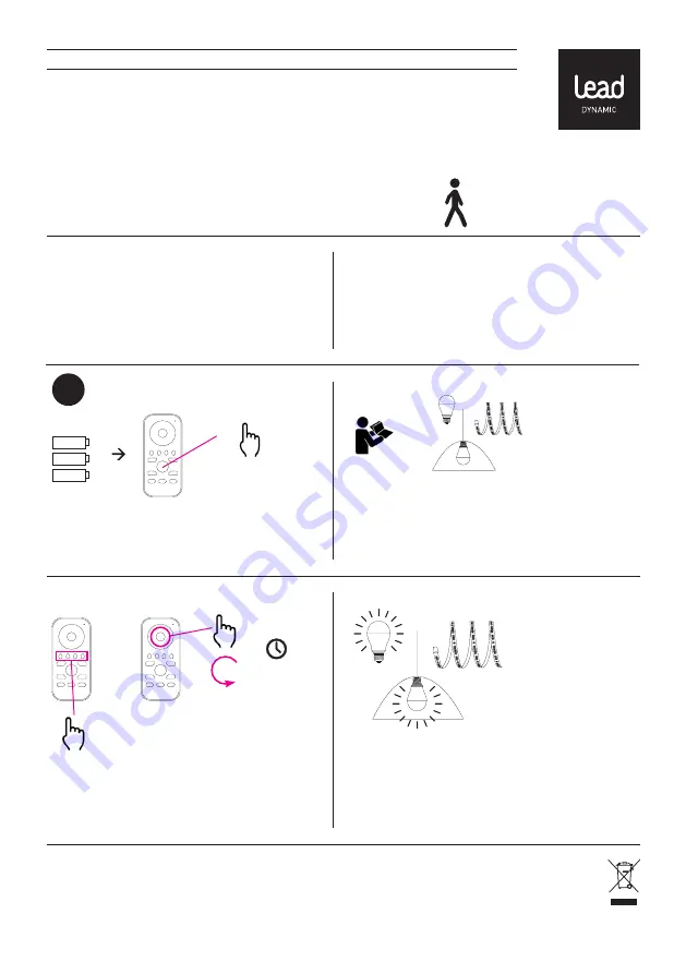 LEAD dynamic 70100008 Operating Manual Download Page 6