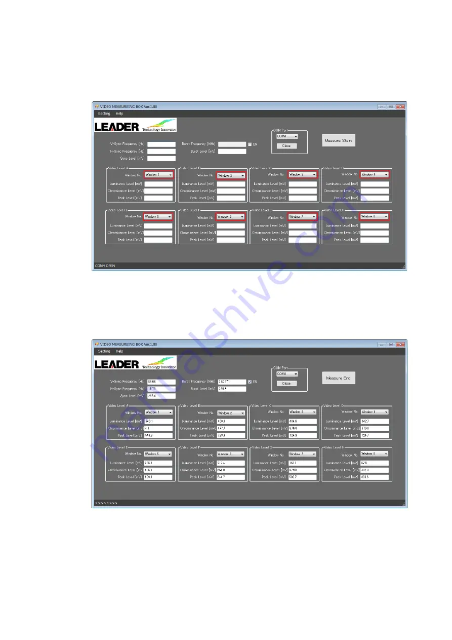 Leader LE 8682 Instruction Manual Download Page 21