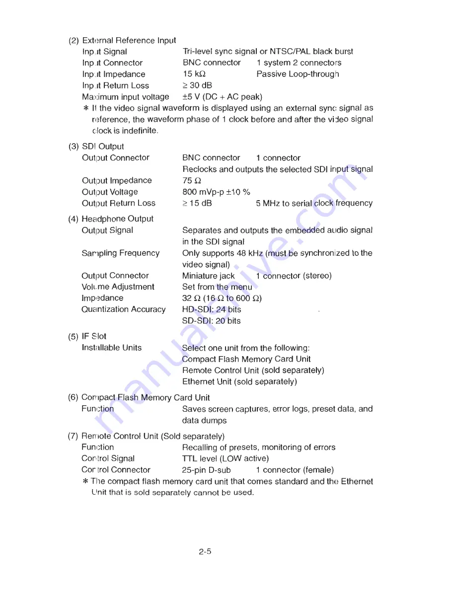 Leader LV-5750 Instruction Manual Download Page 22