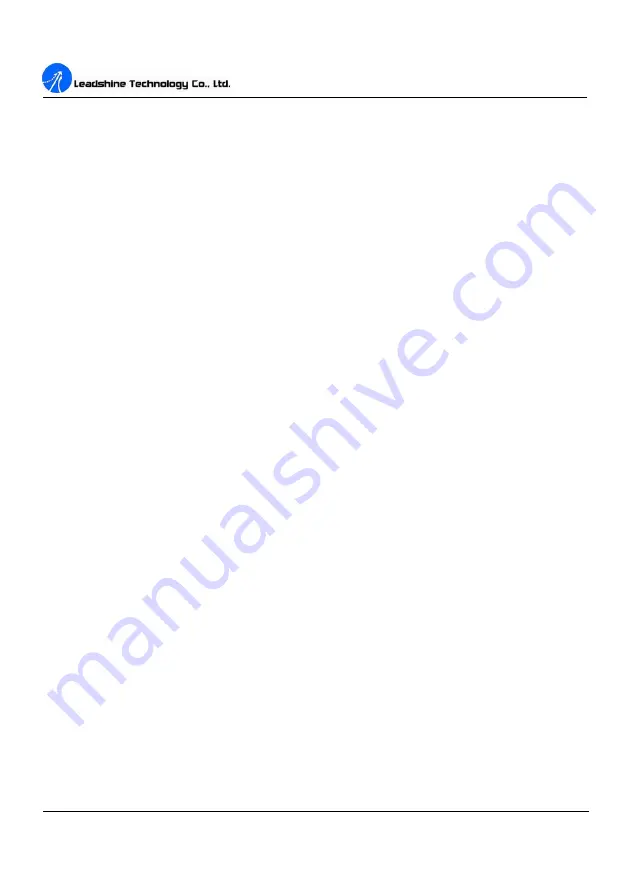 Leadshine Technology Co. 3DM580 User Manual Download Page 10