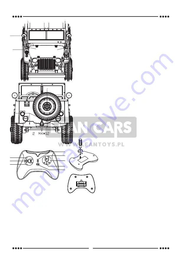 Lean Cars JH-101 Instructions For Installation And Use Manual Download Page 5