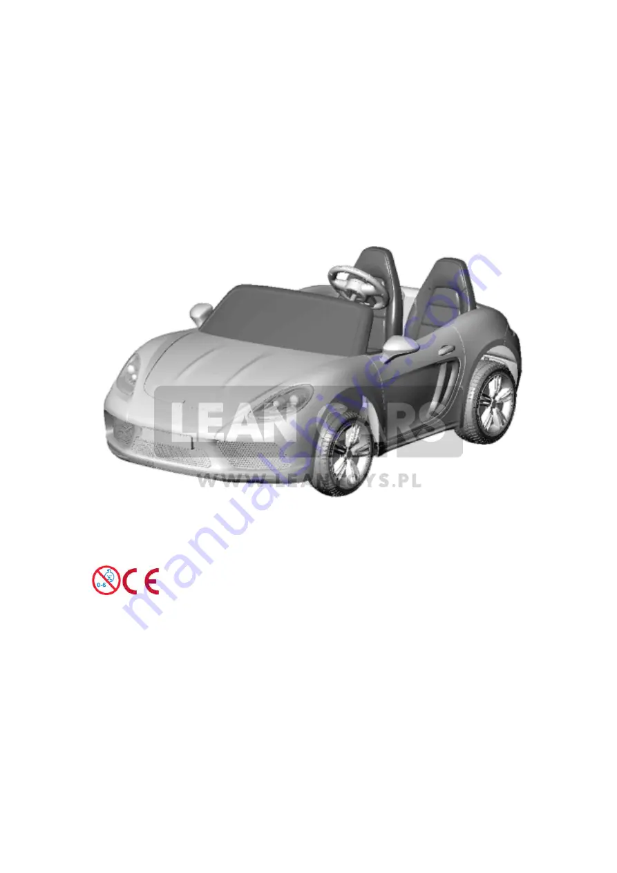 Lean Cars YSA021A Скачать руководство пользователя страница 1