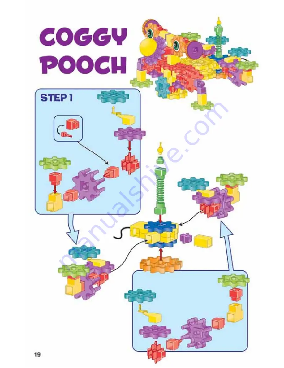 Learning Resources Coggy Doggy LER 9210 Instructions Manual Download Page 20