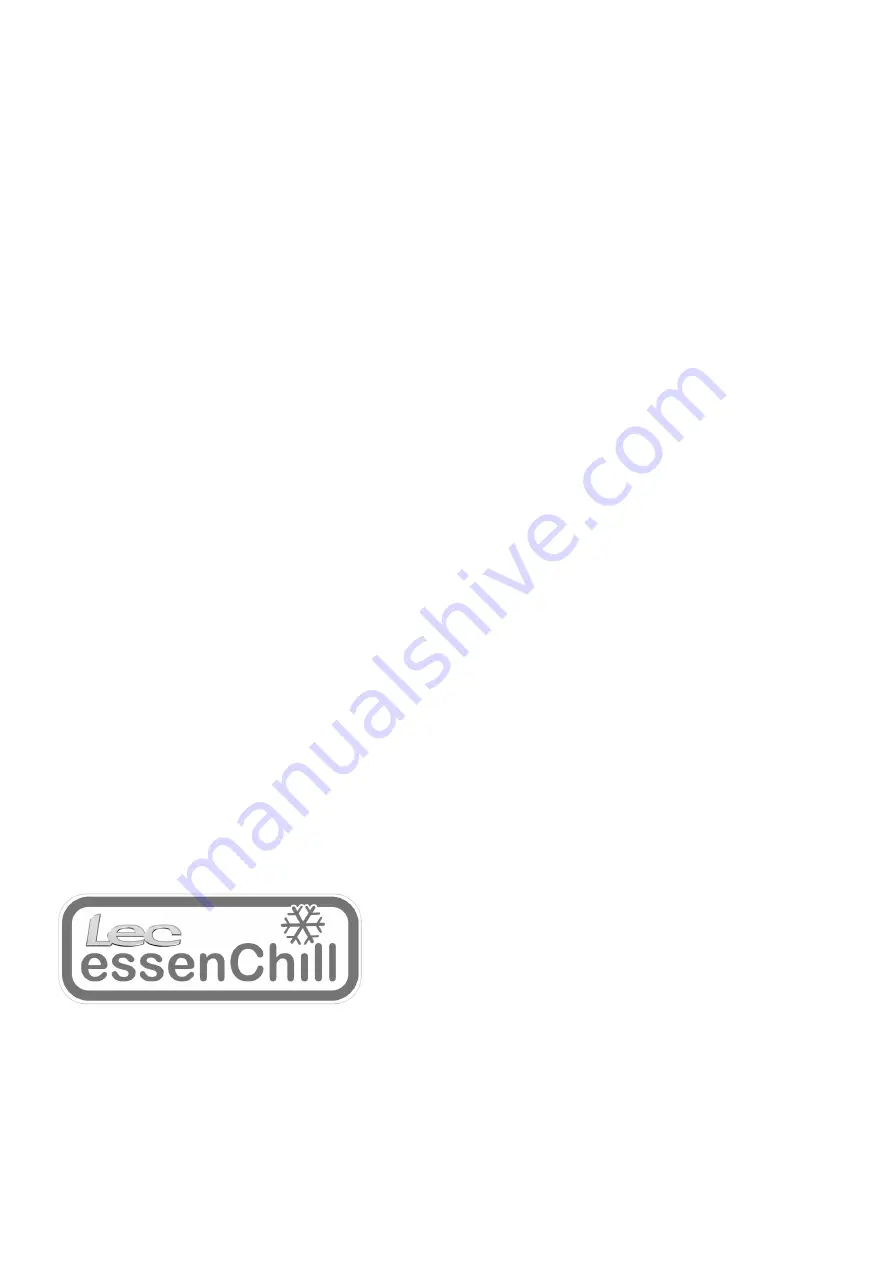 Lec essenChill BRS50W User Manual Download Page 12