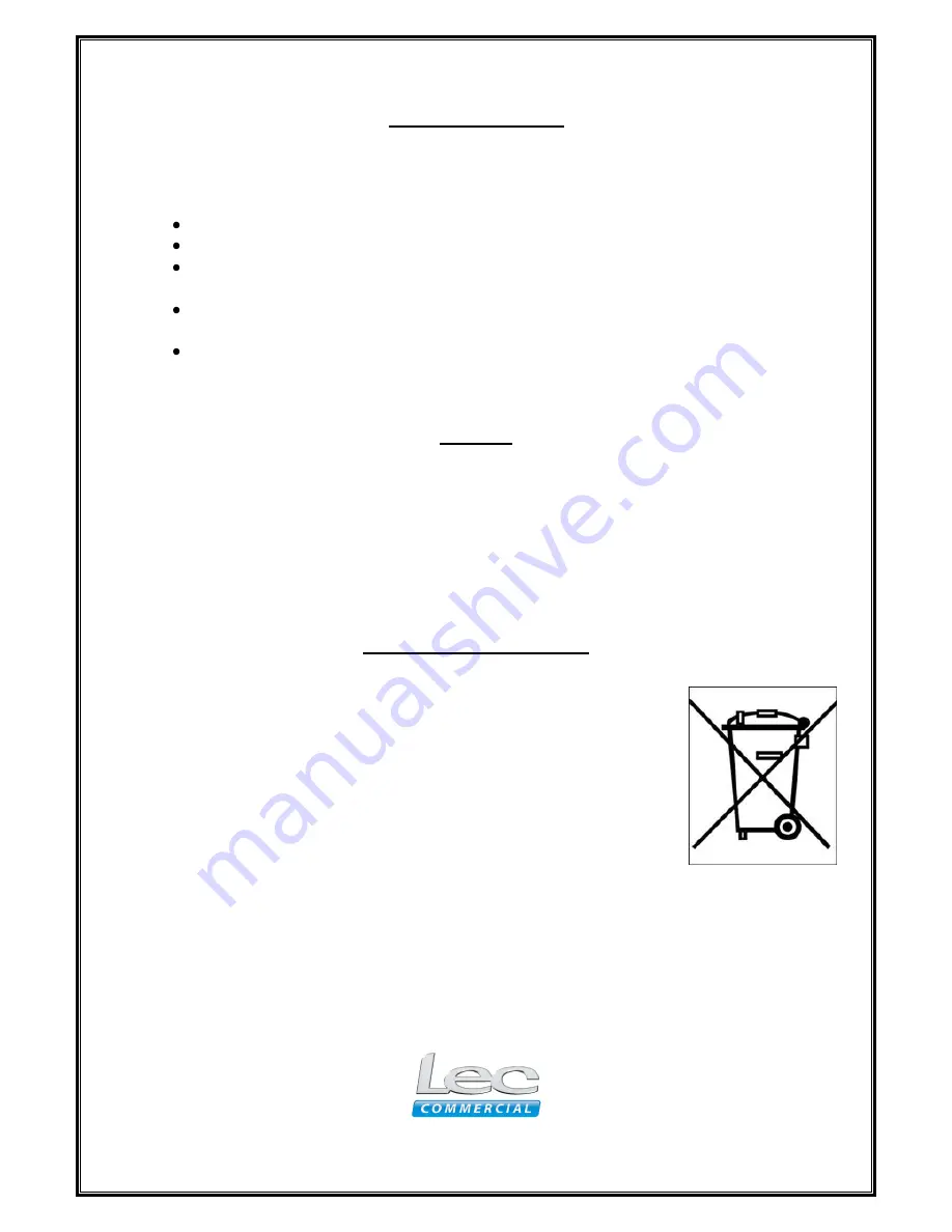 Lec BC6097K User Manual Download Page 13