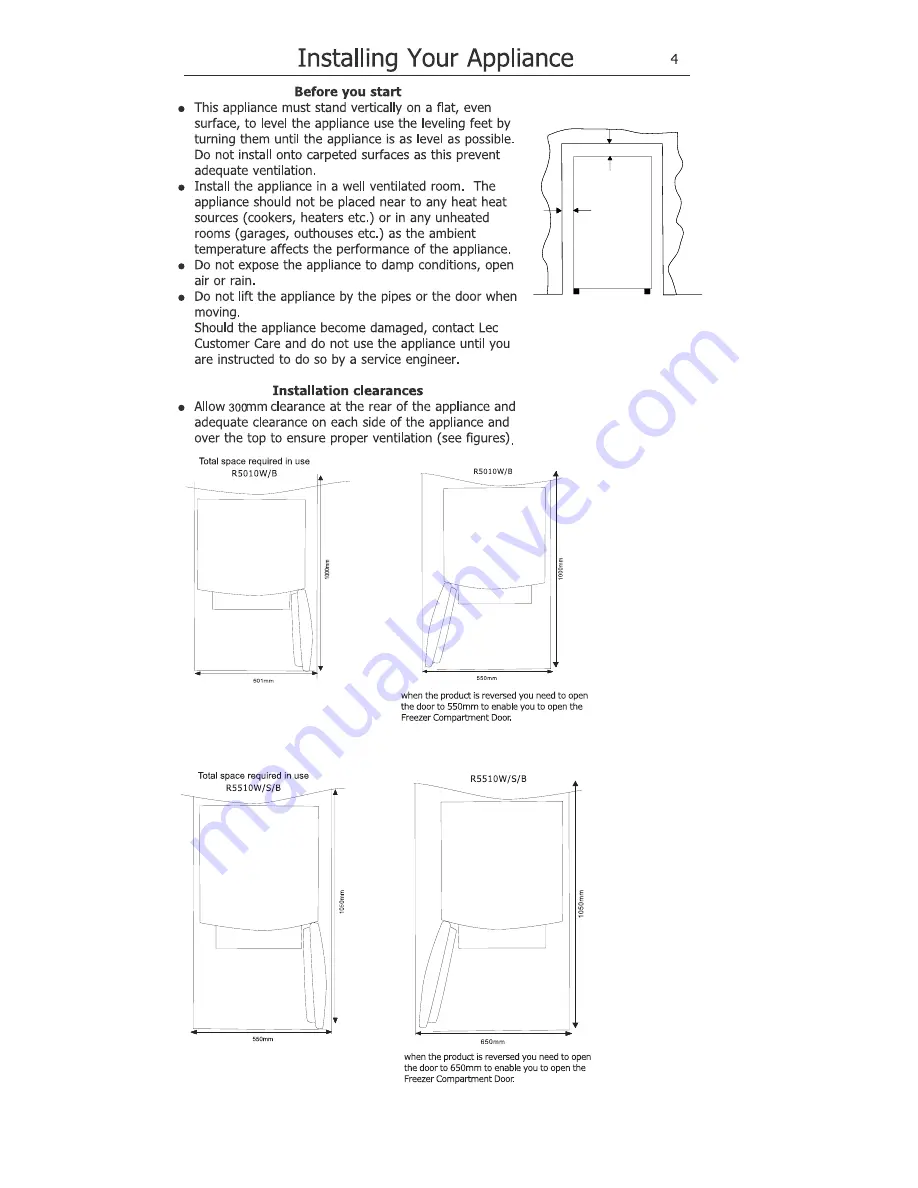 Lec R5010B Скачать руководство пользователя страница 7