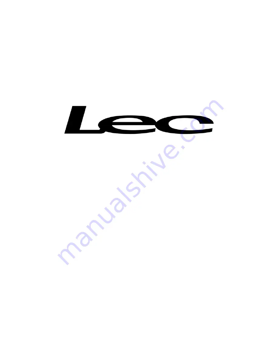 Lec R6014W/S User Manual Download Page 1