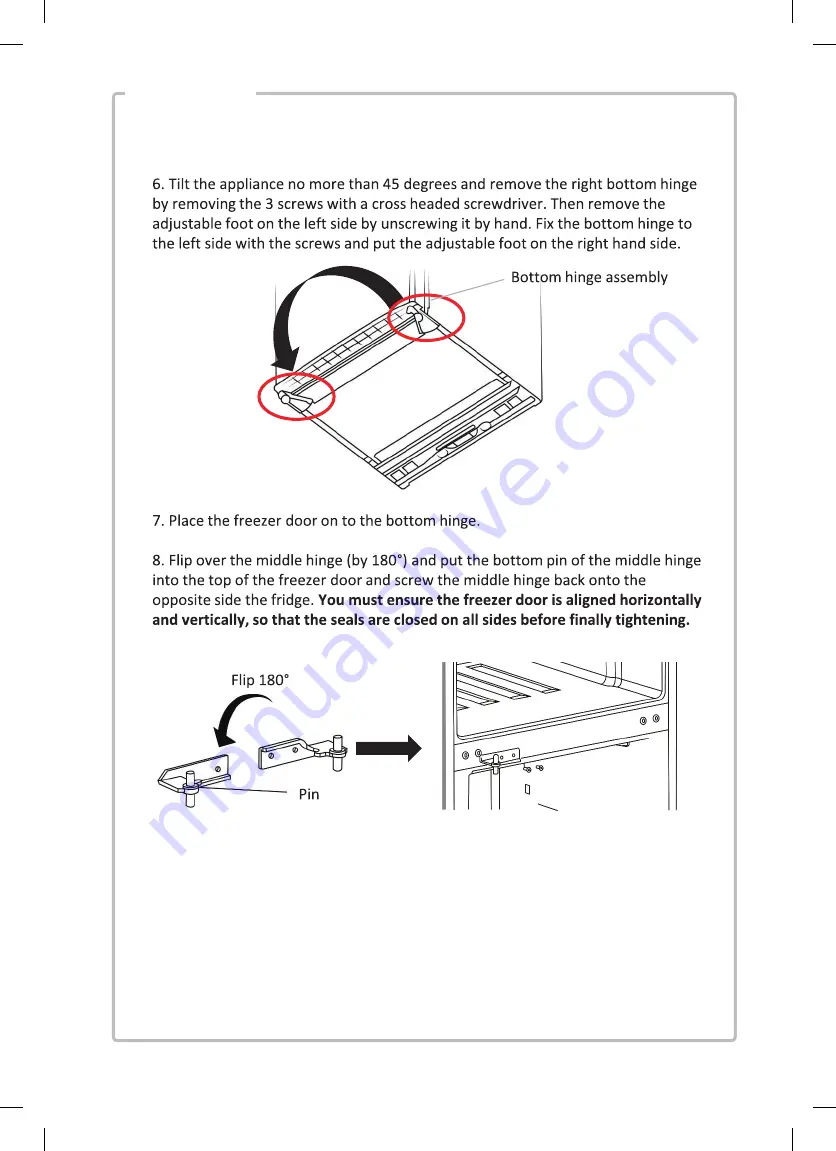 Lec TF55207W User Manual Download Page 11