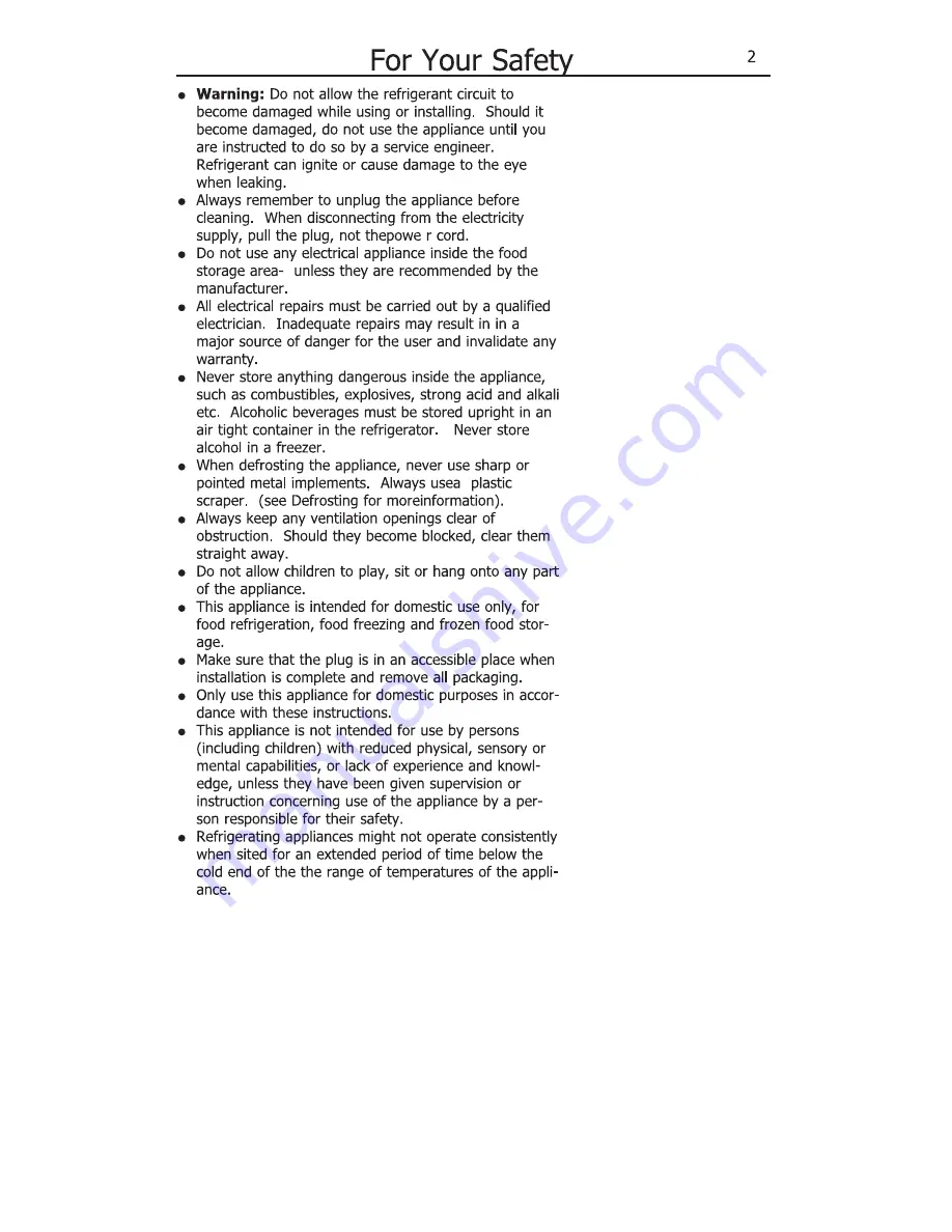 Lec TU55142W User Manual Download Page 5