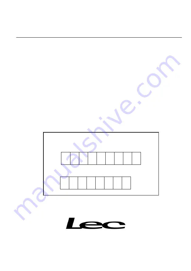 Lec U6014W/S Скачать руководство пользователя страница 13