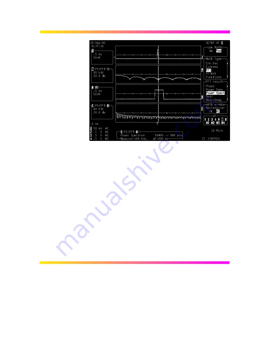 LeCroy 9300C Series Operator'S Manual Download Page 216