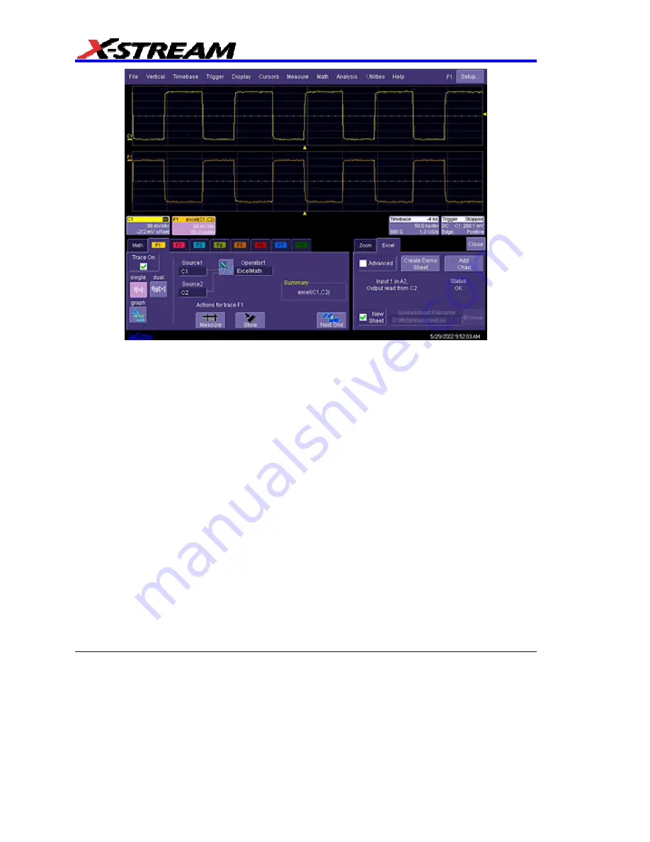 LeCroy DDA-3000A Operator'S Manual Download Page 272