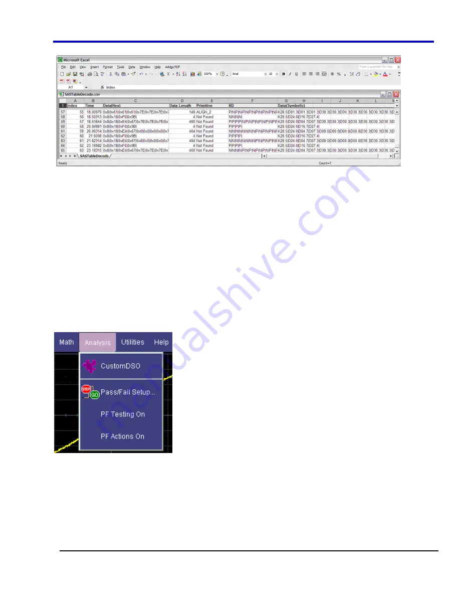 LeCroy DDA 7 Zi series Скачать руководство пользователя страница 347