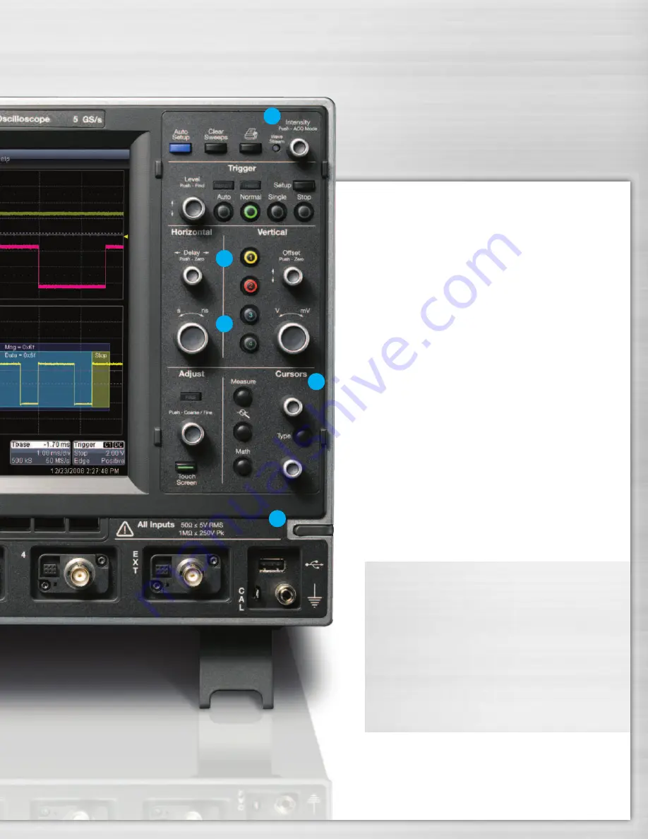 LeCroy MXs-A Скачать руководство пользователя страница 5