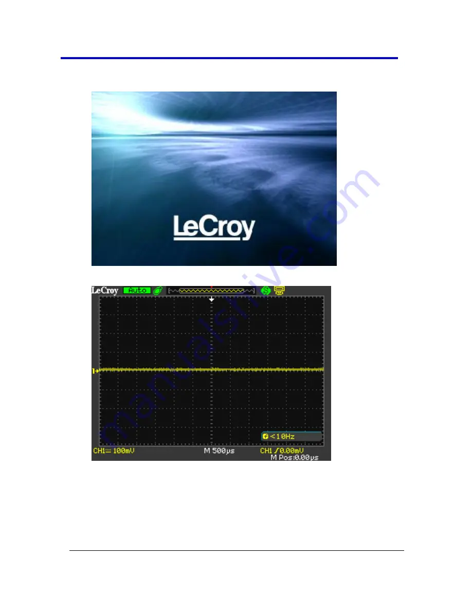 LeCroy WaveAce series Getting Started Manual Download Page 19