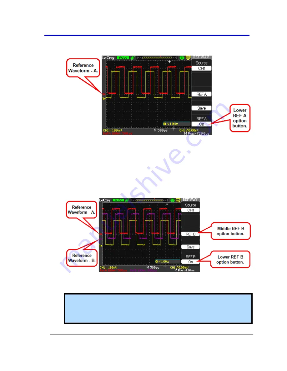 LeCroy WaveAce series Getting Started Manual Download Page 62