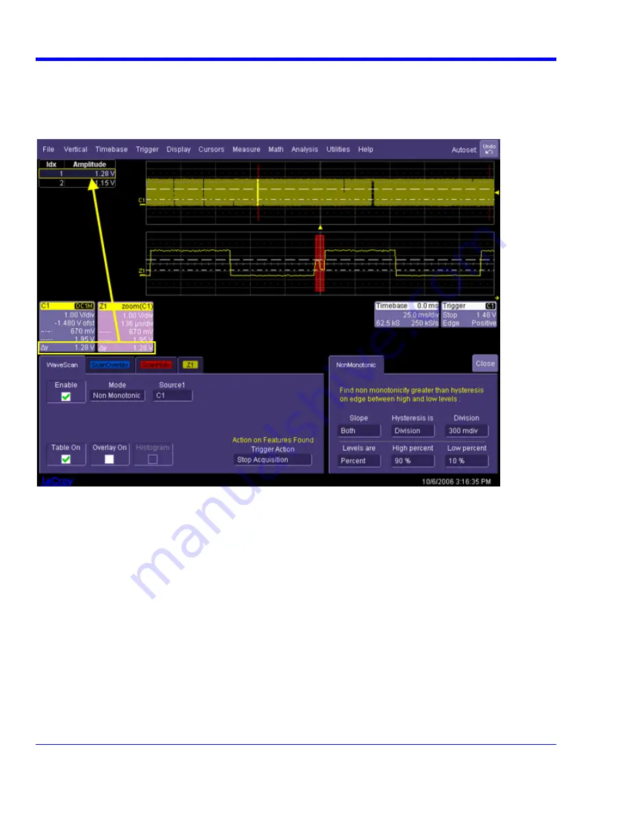 LeCroy WaveRunner 104MXI Operator'S Manual Download Page 154