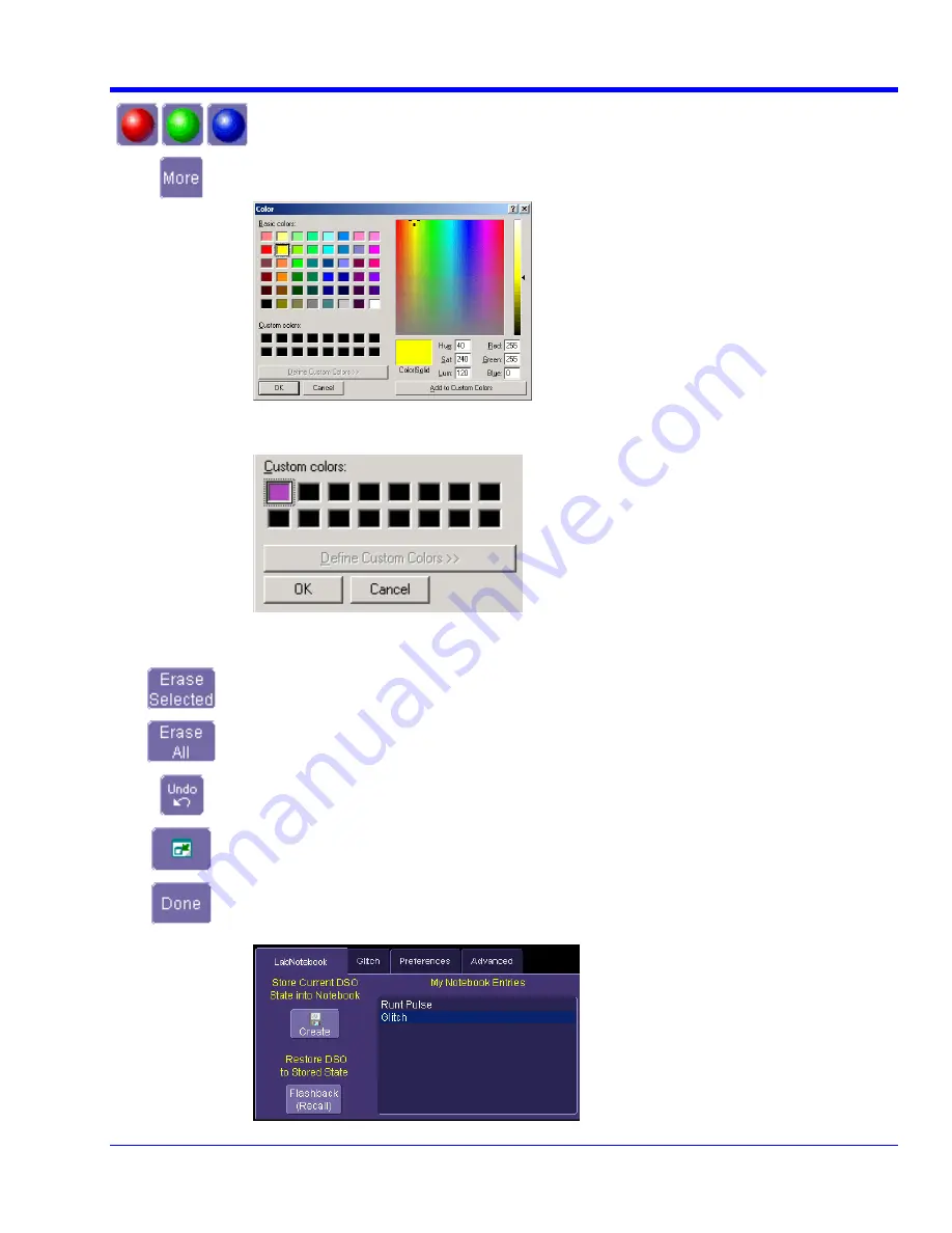 LeCroy WaveRunner 104MXI Operator'S Manual Download Page 229