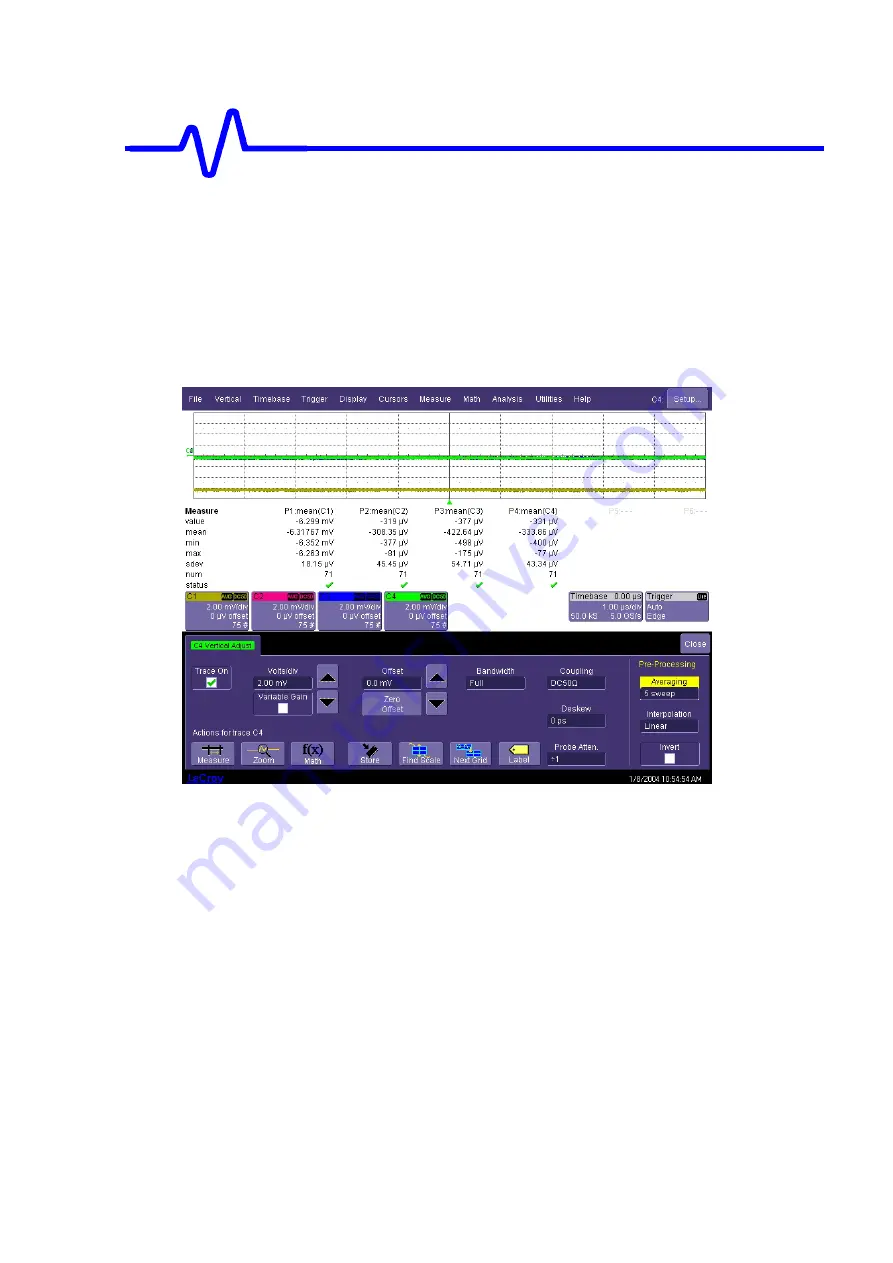 LeCroy WAVERUNNER 6000 SERIES Service Manual Download Page 62