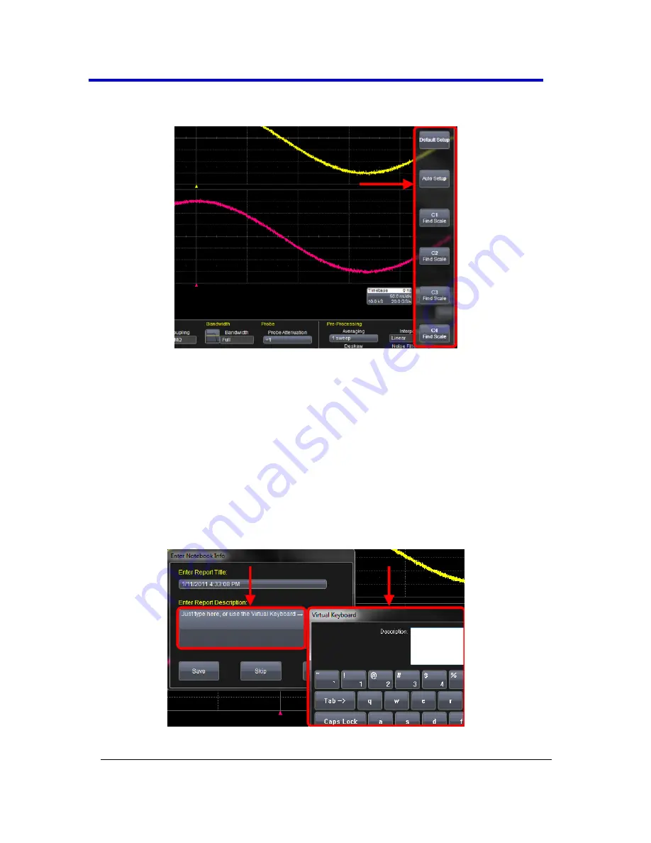 LeCroy WaveRunner 6Zi Getting Started Manual Download Page 59