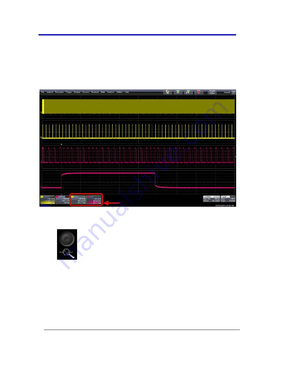 LeCroy WaveRunner 6Zi Getting Started Manual Download Page 71