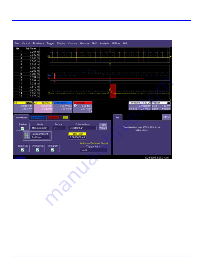 LeCroy WaveRunner XI Series Скачать руководство пользователя страница 158