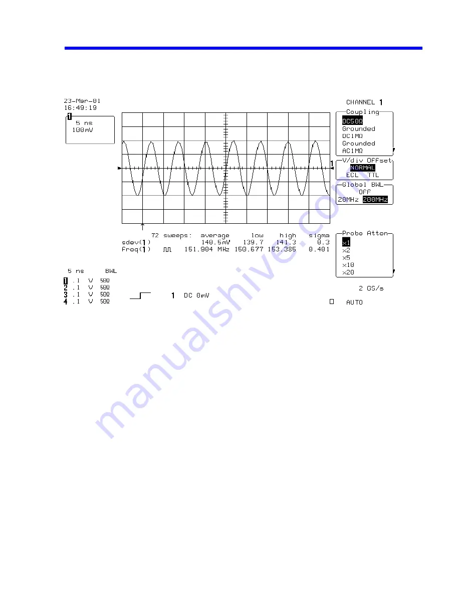 LeCroy Waverunner2 LT262 Series Скачать руководство пользователя страница 63