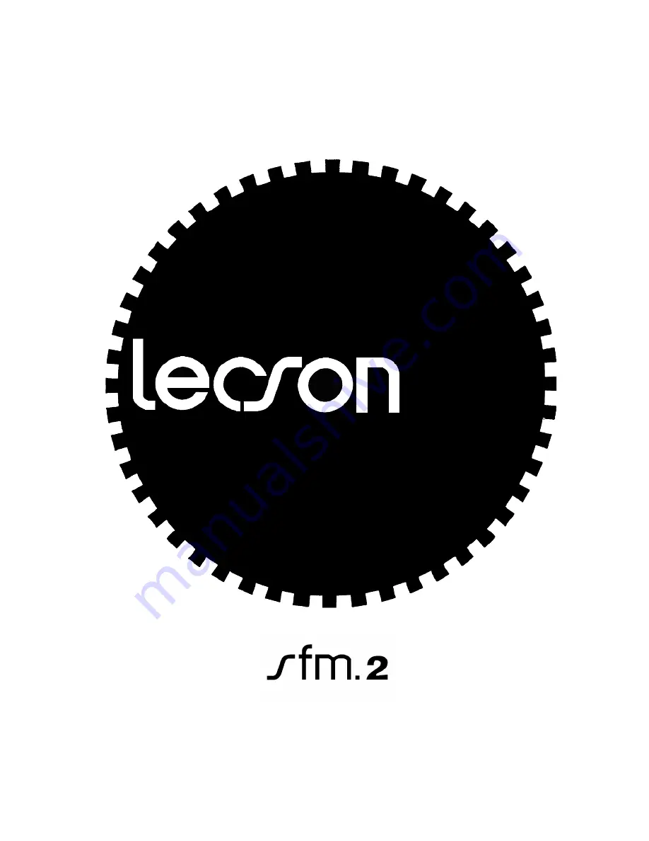 Lecson Sfm2 Скачать руководство пользователя страница 1